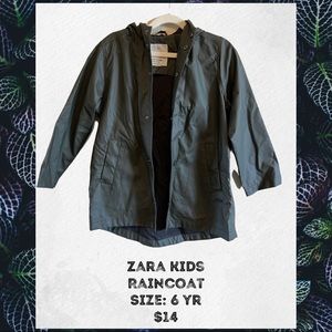 ZARA KIDS RAINCOAT